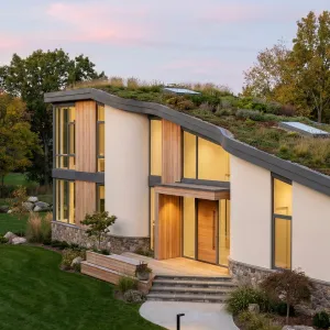 Hillside Canopy Contemporary Eco Home