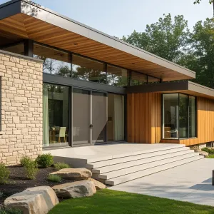 Minimalist Retreat with Rustic Charm