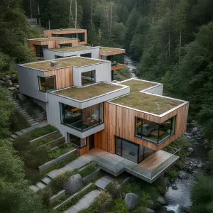 Moss-Top Riverstairs Residence