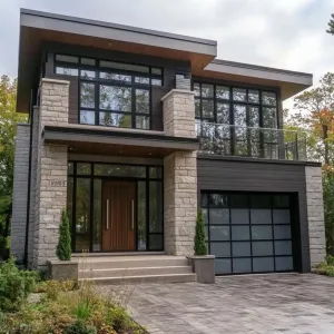 Urban Zen Den: A Stone and Glass Sanctuary
