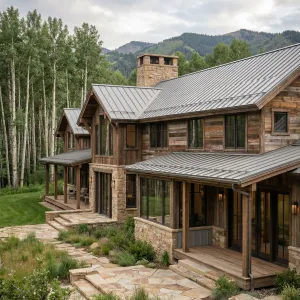 Aspen Edge Timber Ranch Residence