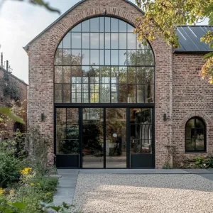Brick Archway: Nature’s Sneaky Peek