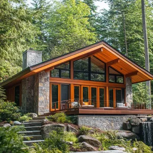 Charming Forest Retreat with Rustic Elegance