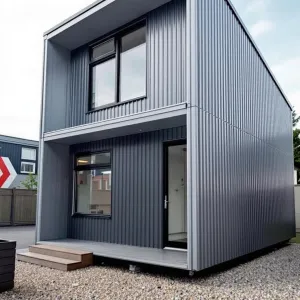 Steel Serenity: The Modular Bungalow