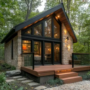 Luxury Tiny House in a Forest Wonderland