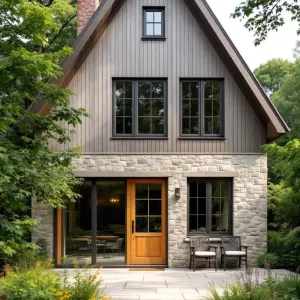 Stone Tale in a Woodland Tryst