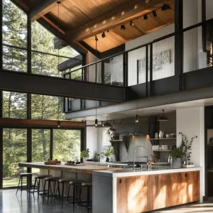 Skyward Cabin: A Lofty Delight