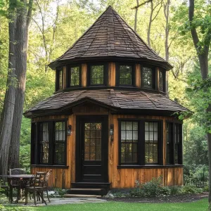 Round Timber Tower Treasure