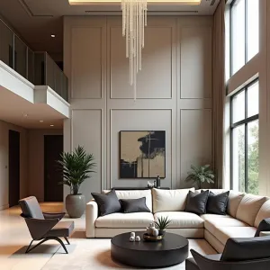 Glamorous Loft with a Twinkling Touch