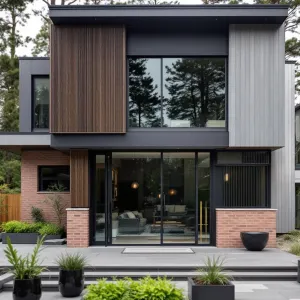 Contemporary Brick Adventure in the Pines