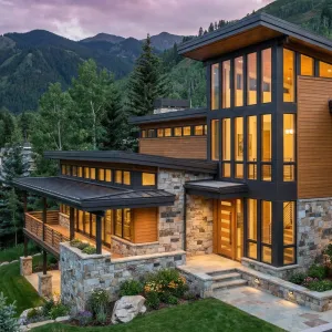 Skyline Timber Tower In The Pines