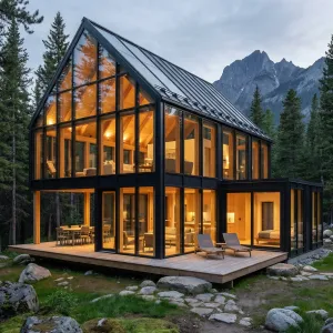 Northstar Glass Glen House