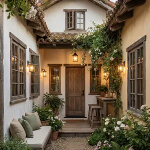 Romantic Cottage Courtyard Retreat