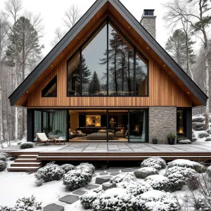 Alpine Oasis: A Chalet’s Cheerful Cheer