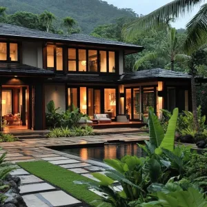 Tropical Hideaway: The Island Oasis