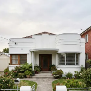 Streamlined Suburban Deco Haven