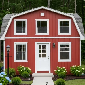Charming Red Barn Tiny House