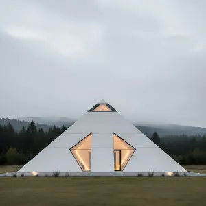 Nordic Geometric Pyramid Haven