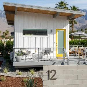 A Splash of Sunshine: Midcentury Micro Abode