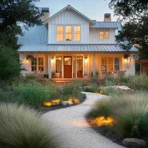 Quaint Haven with a Glowing Path