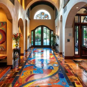 Hand-painted Tile Murals