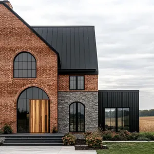 Architectural Harmony: A Farmhouse Symphony