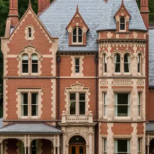 Red Brick Elegance: A Victorian Marvel