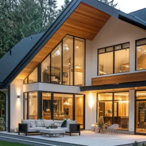 Modern Haven in the Woods