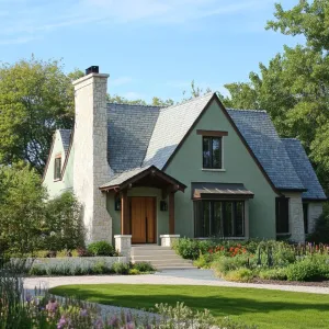 Charming European Cottage in Bloom