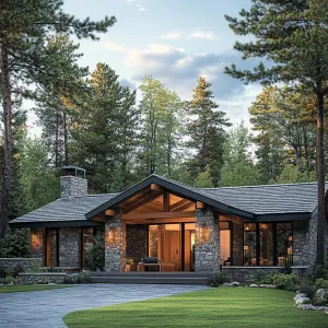 Charming Stone Retreat Amidst Pines
