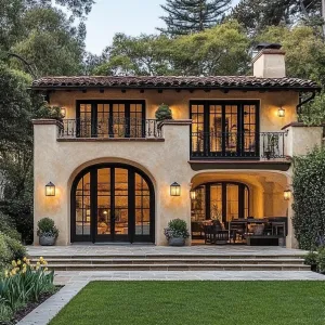 Starlit Terrace of Spanish Joy