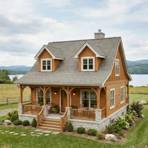 Lakefield Porchfront Cottage Escape