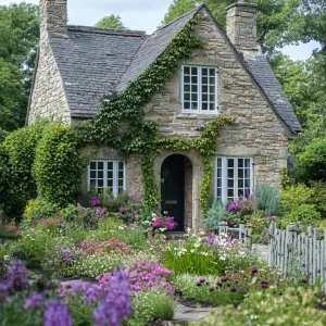 Charming Stone Cottage With Enchanted Garden