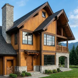 Lakeside Timberstone Chalet Residence