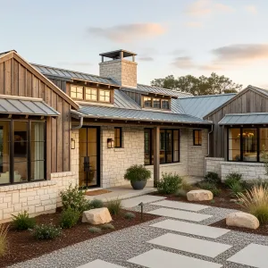 Rustic Whimsy with a Stone-Cool Twist