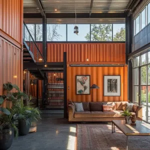 Industrial Chic Container