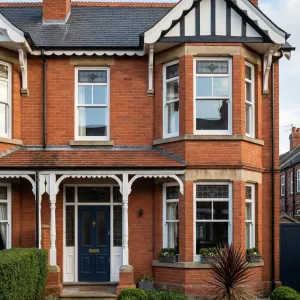 Cheerful Edwardian Terrace With Storybook Porch