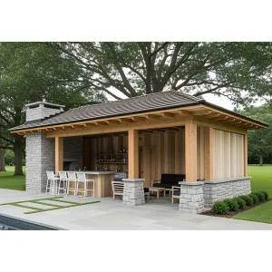 Cabana Haven: Cozy Bar Retreat