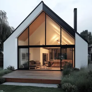 A-Frame Serenity in Bloom