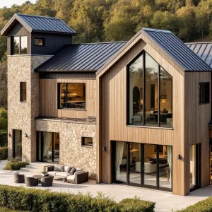 Stone and Timber Extravaganza: A Luxe Rural Retreat