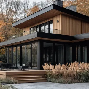 Contemporary Masterpiece Nestled in Nature