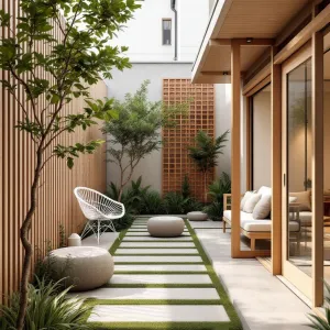 Elegant Alfresco Nook with Zen Vibes