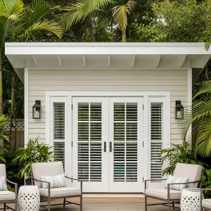 Plush Poolside Pavilion