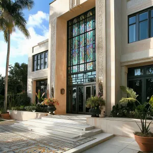 Stained Glass Glamour: Deco Delight
