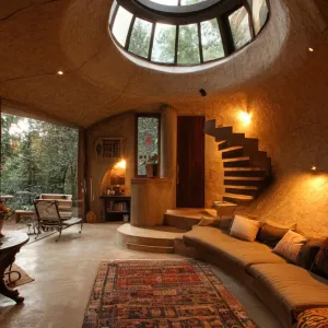 Dome Homes With Airflow-optimized Passive Cooling Structures