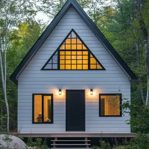 Triangular Delight Amidst Leafy Dreams