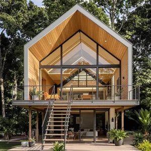 A-Frame Treehouse Getaway