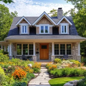 Preview of Charming Stone Cottage With Floral Flair