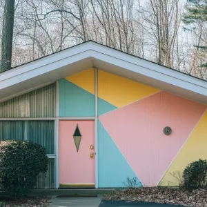 Bold Geometric Patterns With Pastel Colors