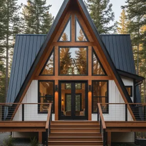 Summit Serenity: Ascend to Lodge Luxury